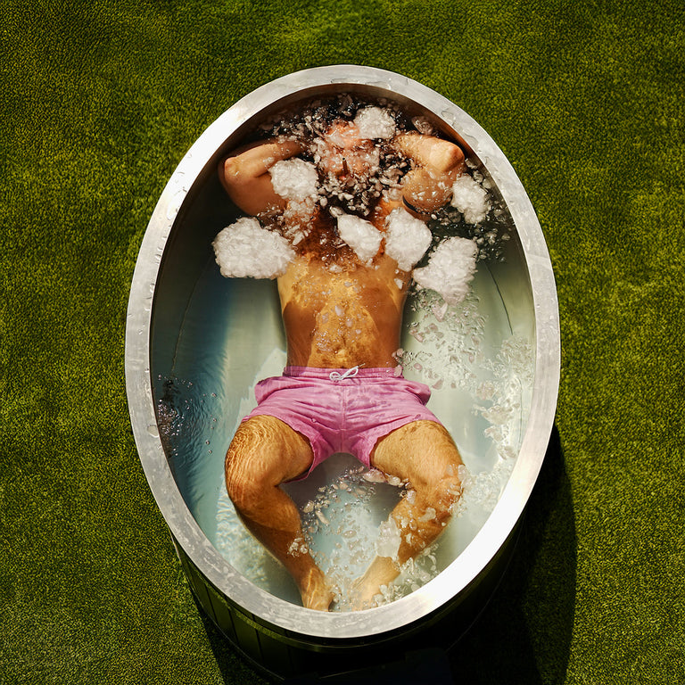 Primal Ice Bath + 8 Person Cedar Sauna