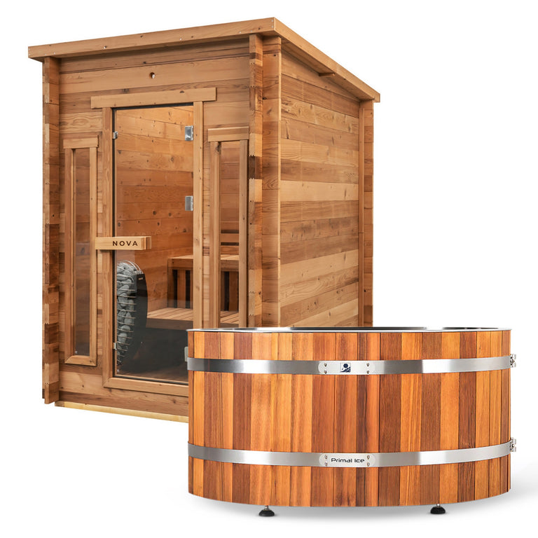 JDM: Primal ICE Bath + 4-Person Red Cedar