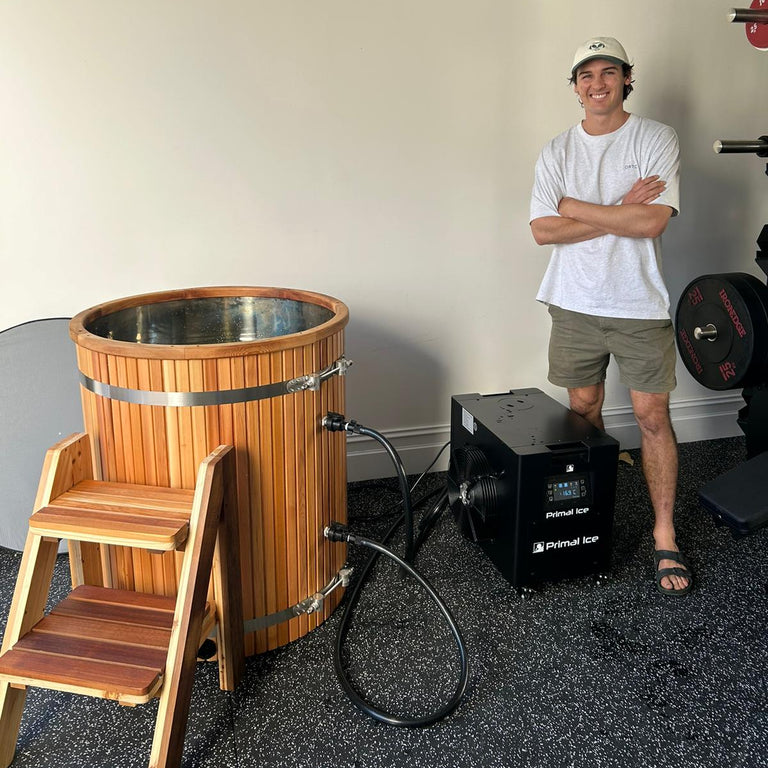 Cedar Duo: Premium Barrel + 2 Person Sauna