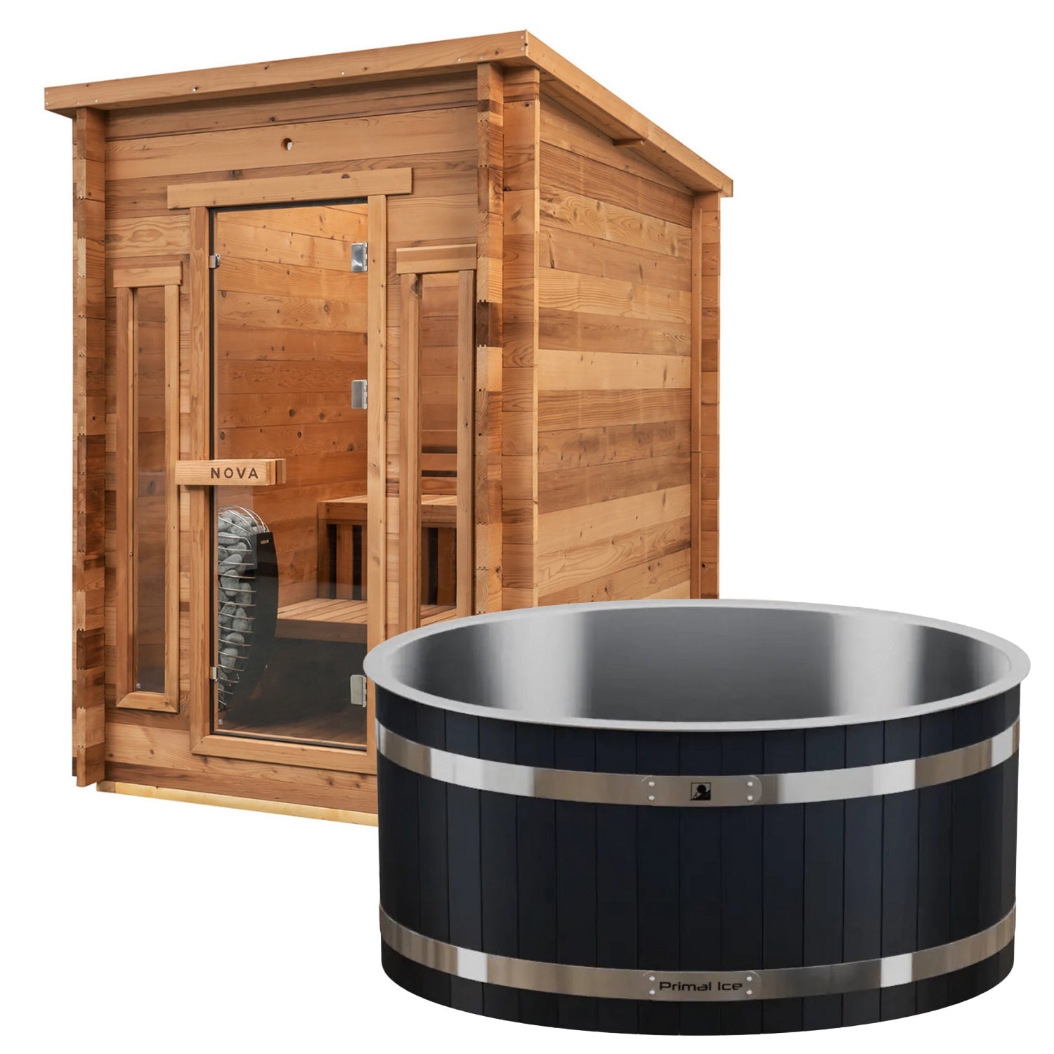 JDM: Primal ICE Bath + 4-Person Red Cedar