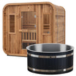 Primal Ice Bath + 6 Person Cedar Sauna